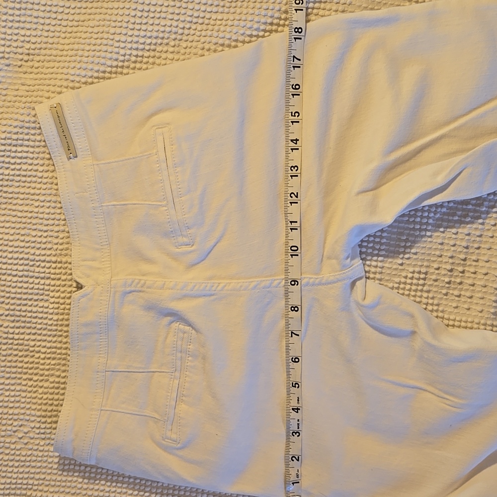 Anthropologie High-Rise White Bootcut Pants - Picture 9 of 13